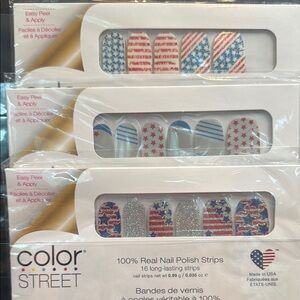 Color Street Stars and Stripes Nail Polish Strips